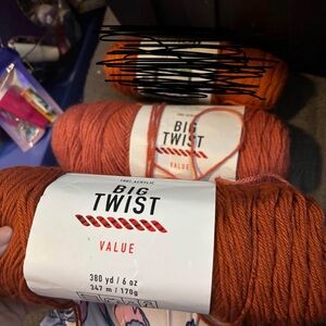 Value Yarn in Orange